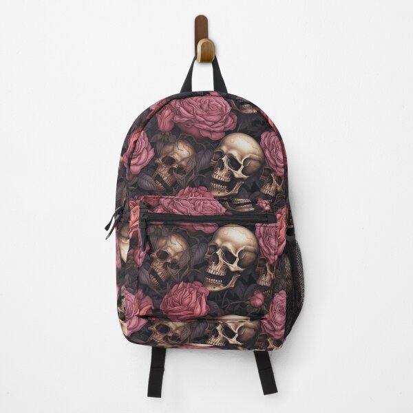 Item preview, Skulls and roses designed and sold by SvarunPogani.