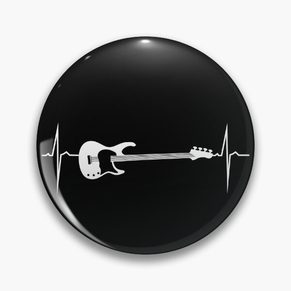 Item preview, My heart beats for bass guitar designed and sold by freaks13.