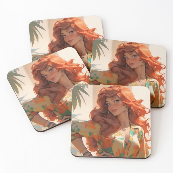 Item preview, Beautiful Redhead Woman designed and sold by AxeWave.
