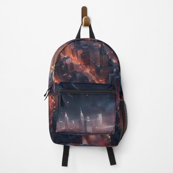 Item preview, Galactic Dreams: City Lights Aglow designed and sold by Itsapizzart.