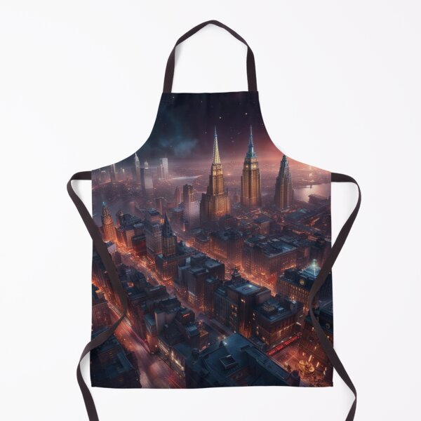 Item preview, Galactic Dreams: City Lights Aglow designed and sold by Itsapizzart.