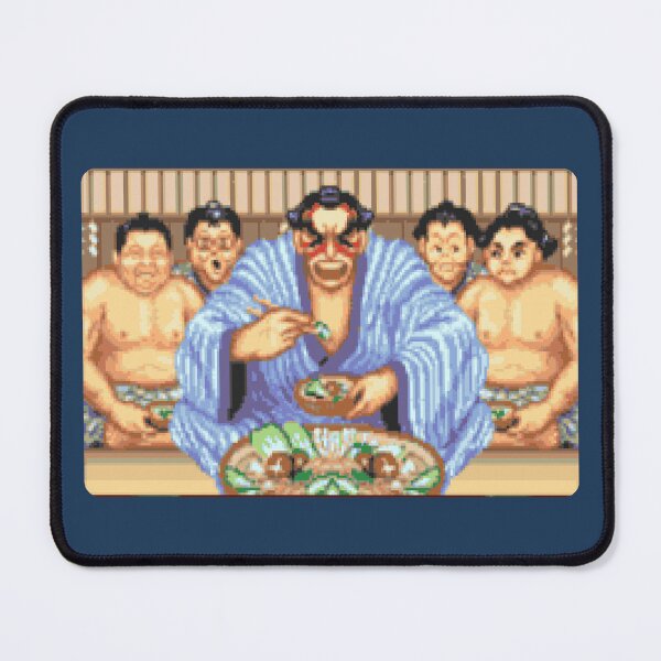 Item preview, SF2 C.E. E Honda ending sequence designed and sold by PIXLTEES.