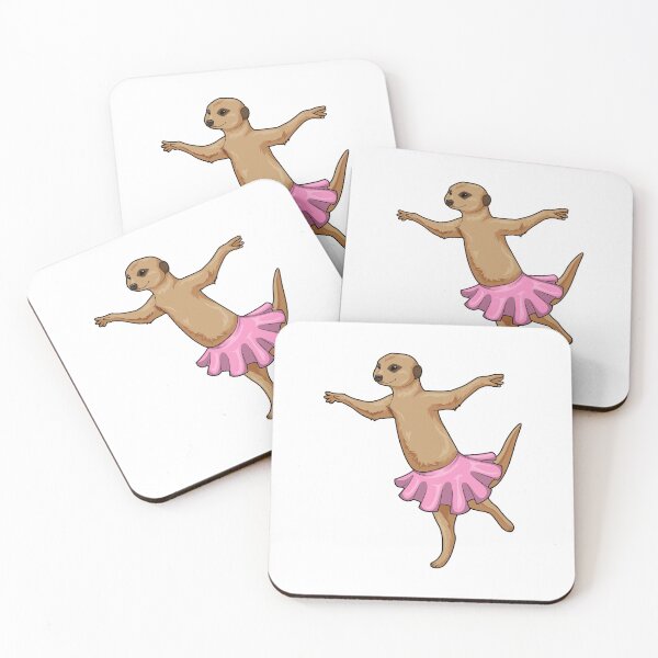 Item preview, Meerkat Ballerina Ballet Dance designed and sold by Snabdesign84.