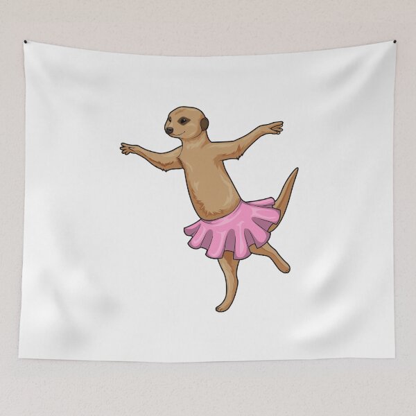 Item preview, Meerkat Ballerina Ballet Dance designed and sold by Snabdesign84.