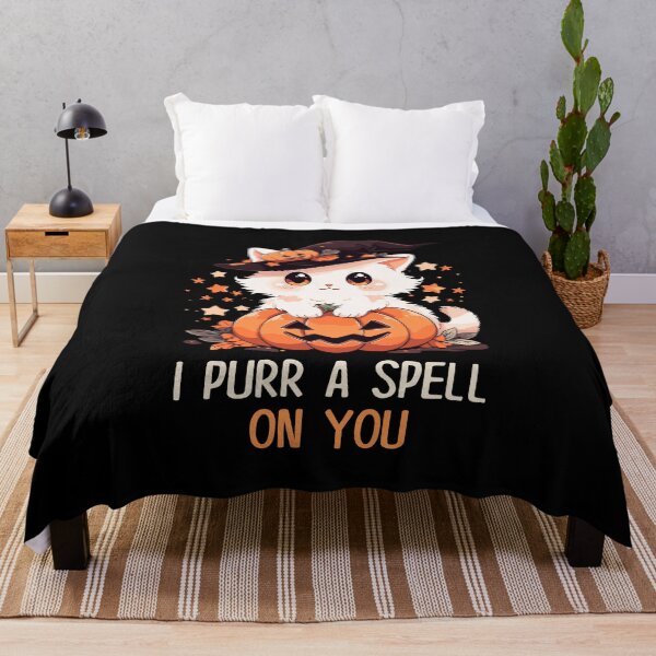 Item preview, Funny Cat Pun Witch Spell Graphic Men Kids Women Halloween designed and sold by KsuAnn.