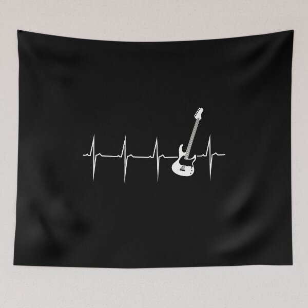 Item preview, My heart beats for electric guitar designed and sold by freaks13.