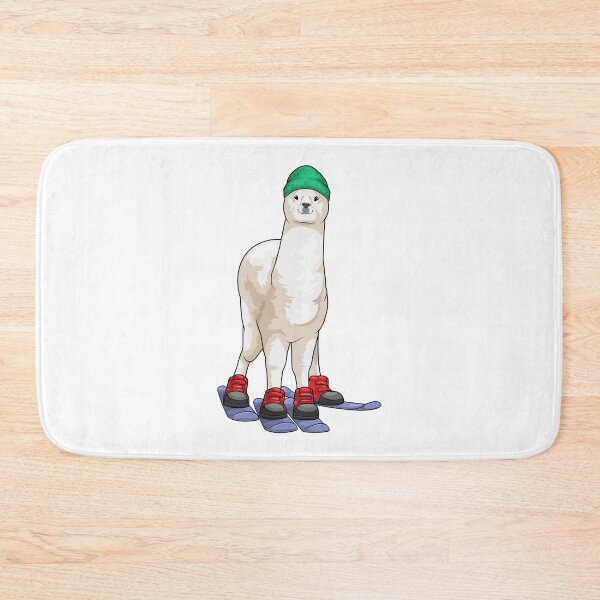 Item preview, Alpaca Skier Ski  designed and sold by Snabdesign84.