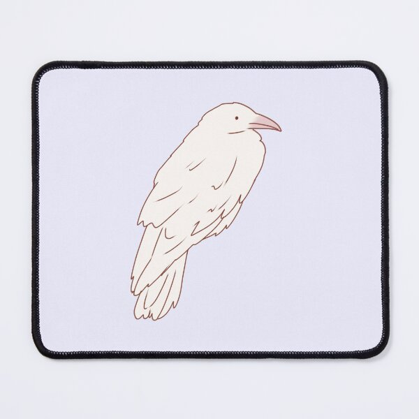 Item preview, White crow art designed and sold by Mayarart.