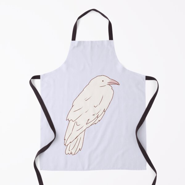 Item preview, White crow art designed and sold by Mayarart.
