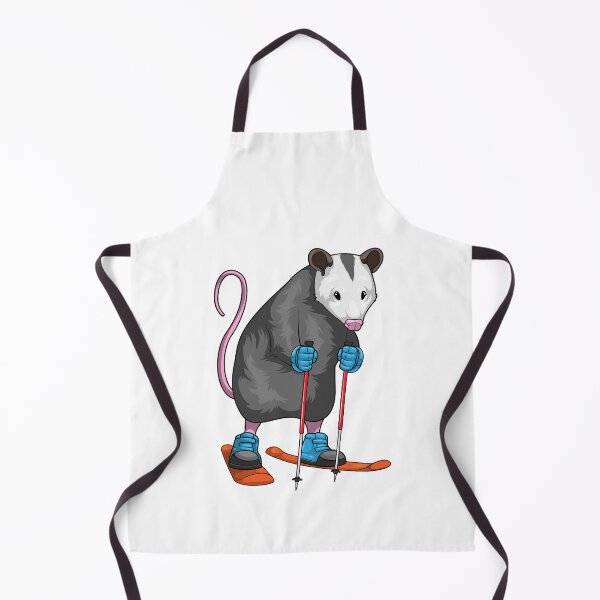 Item preview, Opossum Skier Ski Winter sports designed and sold by Snabdesign84.