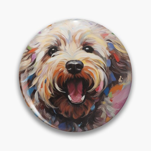 Item preview, Cockapoo Dog Painting designed and sold by Steven Coman.