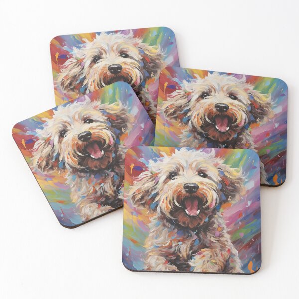 Item preview, Cockapoo Dog Painting designed and sold by Steven Coman.