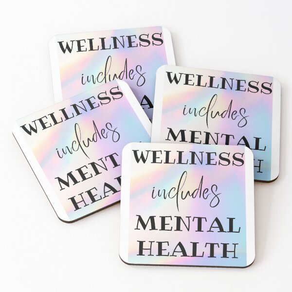 Item preview, Wellness Includes Mental Health Design designed and sold by JAMTEESHOP.