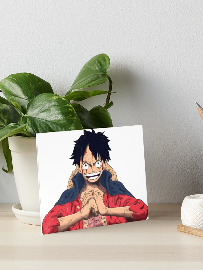 Luffy One Piece Wano Kuni - Canvas Panel Painting deals 16x20in