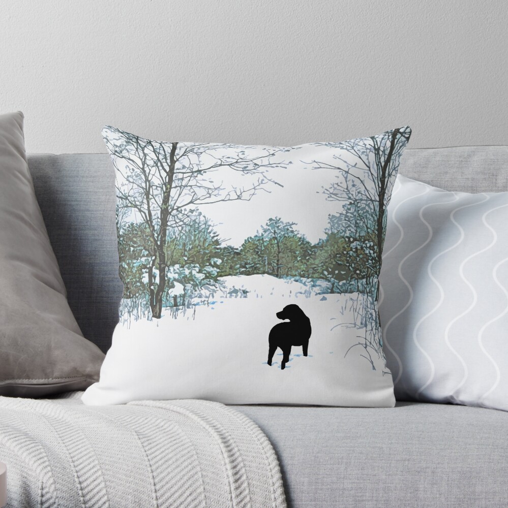 labrador throw pillows