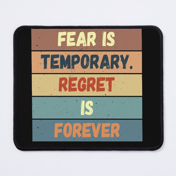 Item preview, Fear is temporary designed and sold by Kingrocker.