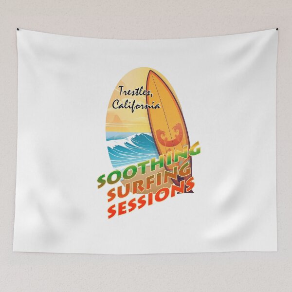 Item preview, Surfing session Trestles Beach, California designed and sold by Teescount.
