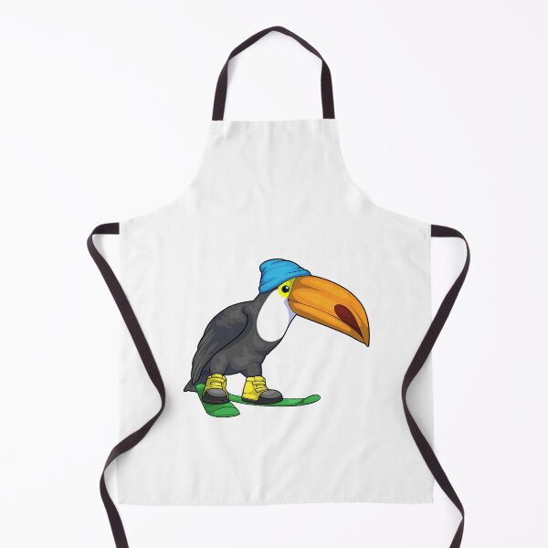 Item preview, Toucan Skier Ski Winter sports designed and sold by Snabdesign84.