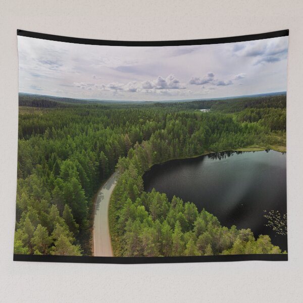 Item preview, The Road in Seitseminen. Kirkaslammi designed and sold by Jouko Lehto Photography.