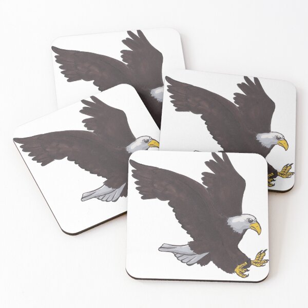 Item preview, Bald eagle swooping designed and sold by Anmioma.