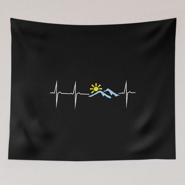 Item preview, My heart beats for mountains designed and sold by freaks13.