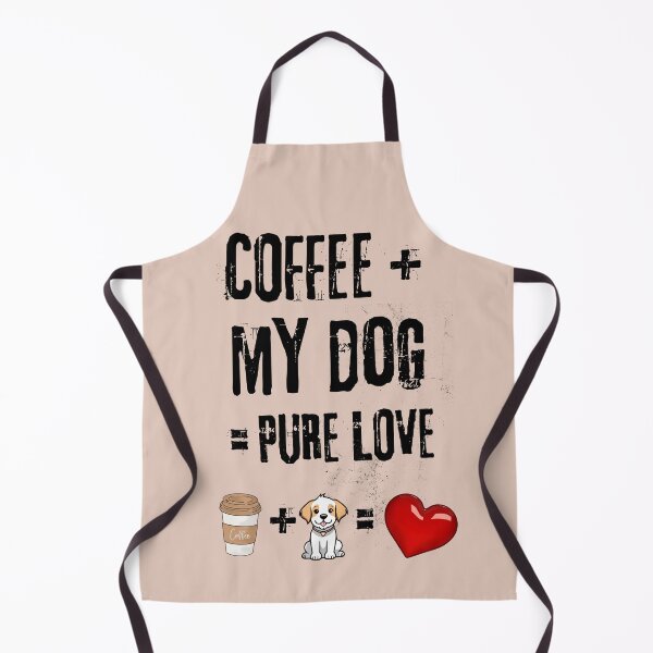 Item preview, Coffee + My Dog = Pure Love  designed and sold by Wolfheartart.