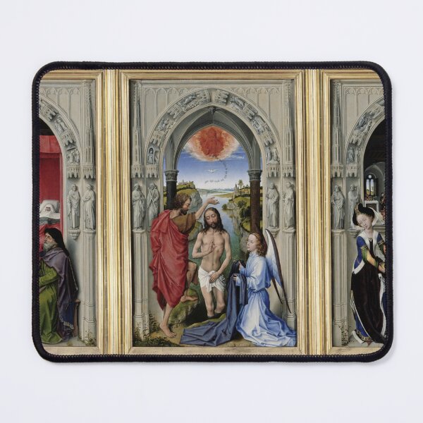 Item preview, Altar of Saint John (1455) by Rogier Van der Weyden  designed and sold by themasters.