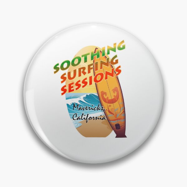 Item preview, Surfing session Mavericks Beach, California designed and sold by Teescount.