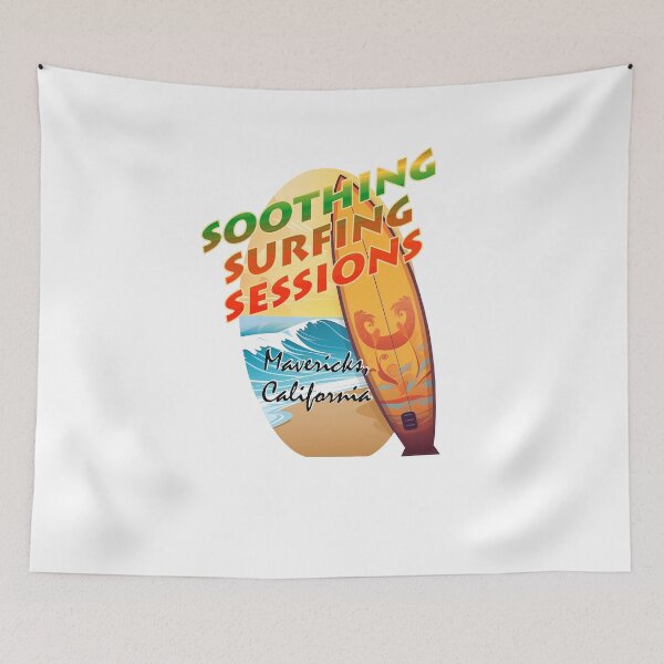 Item preview, Surfing session Mavericks Beach, California designed and sold by Teescount.