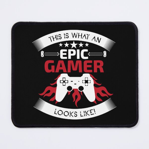 Item preview, Epic Gamer Fire: Mastering the Console Realm designed and sold by BNCH44.