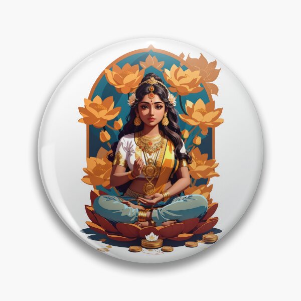 Artikelvorschau, Lakshmi, hinduistische Göttin entworfen und verkauft von UltimateWorld.