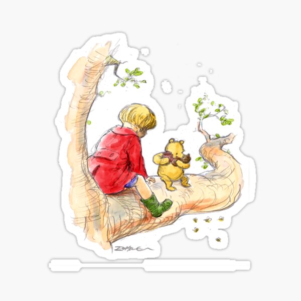 Item preview, Pooh by Kim Raymond Sharing is Caring designed and sold by RaheemaNorswor.