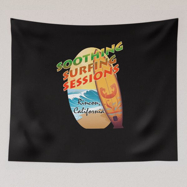 Item preview, Surfing session Rincon, California designed and sold by Teescount.