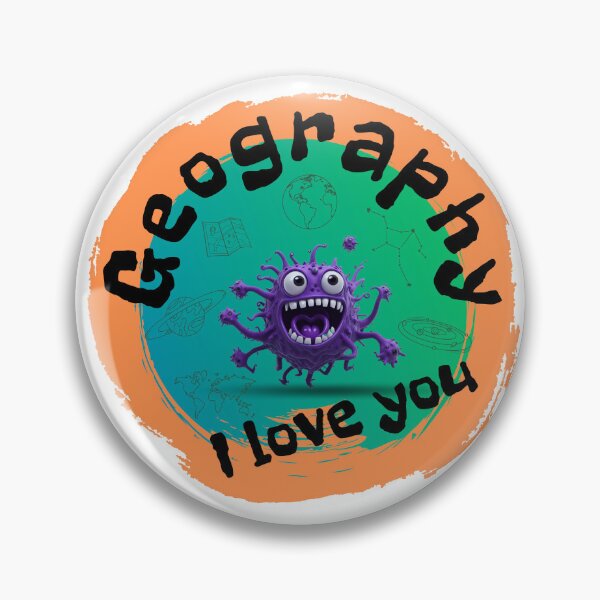 Item preview, I love you geography, geography lovers designed and sold by ArtiDann.