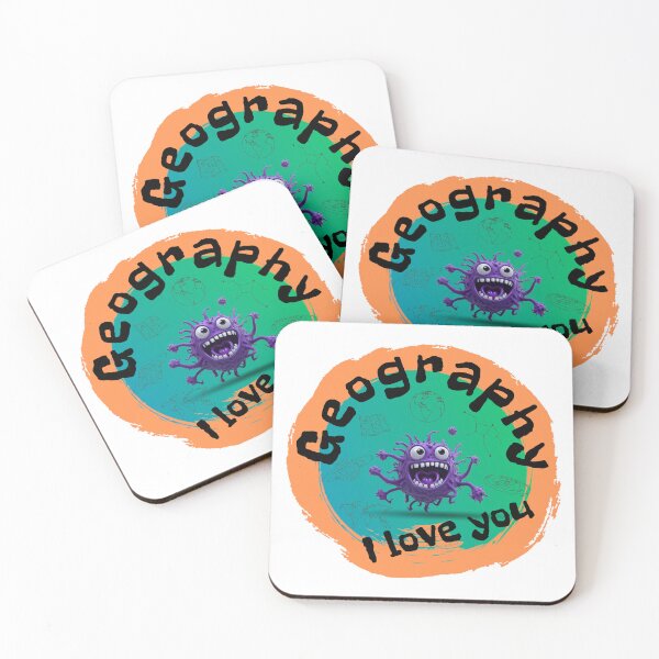 Item preview, I love you geography, geography lovers designed and sold by ArtiDann.