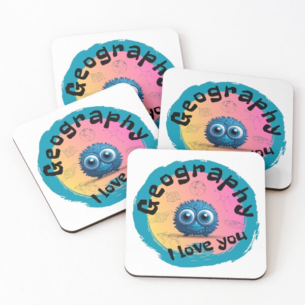 Item preview, I love you geography, geography lovers designed and sold by ArtiDann.