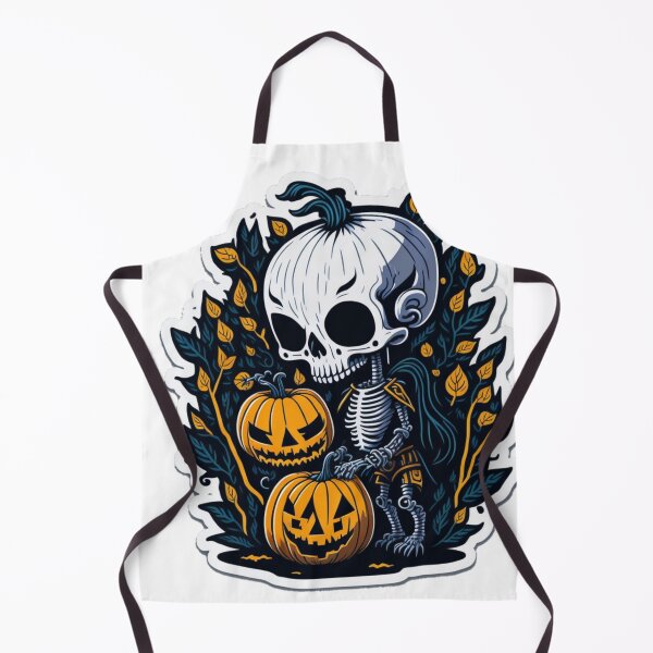 Item preview, Spooky Cute Ghost Skeleton Pumpkin Holloween Popart Design  designed and sold by ShopSunday.