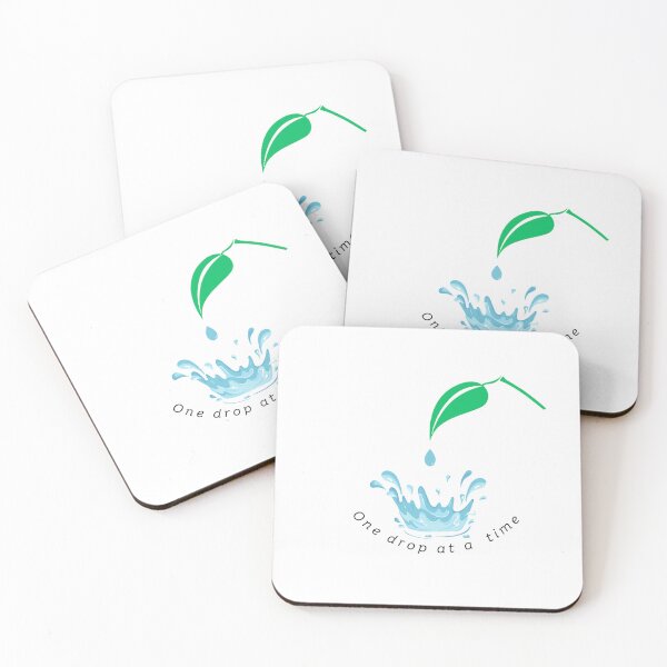 Item preview, "One drop at a time" Water print designed and sold by PrintPallete.