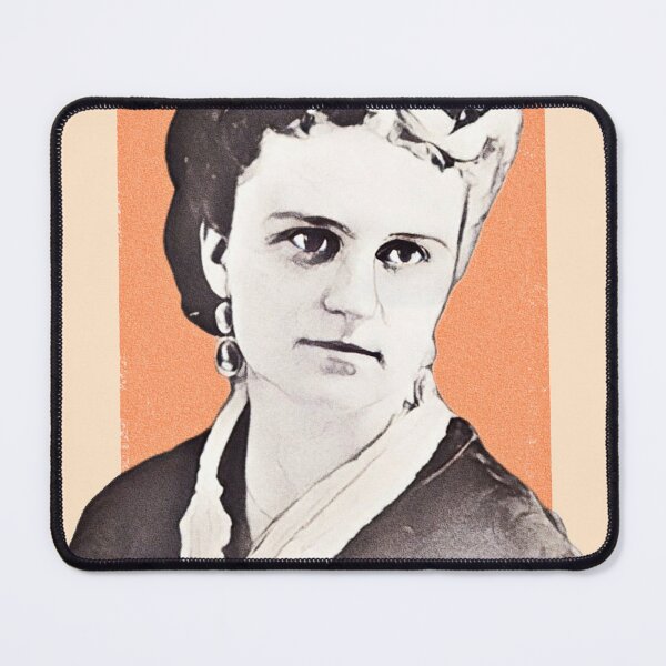 Item preview, American Writer Kate Chopin - orange - illustration  designed and sold by Litstoy.