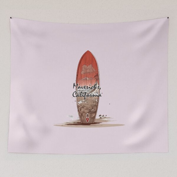 Item preview, Surfing session Mavericks Beach, California designed and sold by Teescount.
