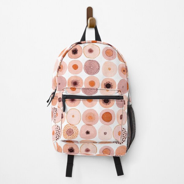 Item preview, Floral Circle Pattern - Retro Pink designed and sold by Chrystel L Art.