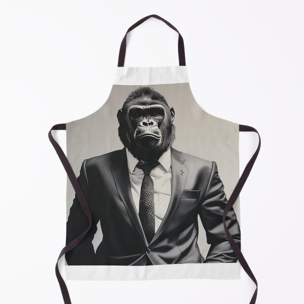 Item preview, Gorilla in Business Suit Art designed and sold by redstar19.