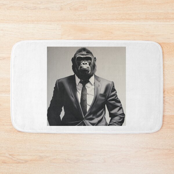 Item preview, Gorilla in Business Suit Art designed and sold by redstar19.