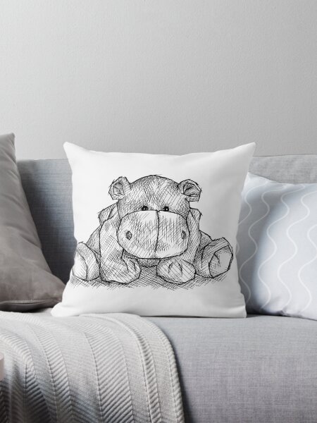Artikel-Vorschau von Kuscheliges Hippo - Kuscheltier, designt und verkauft von SimonPdv.