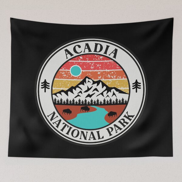 Item preview, Acadia National Park-Vintage designed and sold by nature-space.