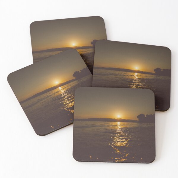 Item preview,  Beautiful sunset over the sea, on the Mediterranean, Greece -Skiathos -  Agia Eleni Beach designed and sold by skiathoscrafts.