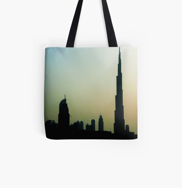 Dubai All Over Print Tote Bag
