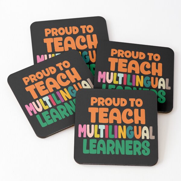 Item preview, Proud to teach multilingual learners designed and sold by Colorfulman.
