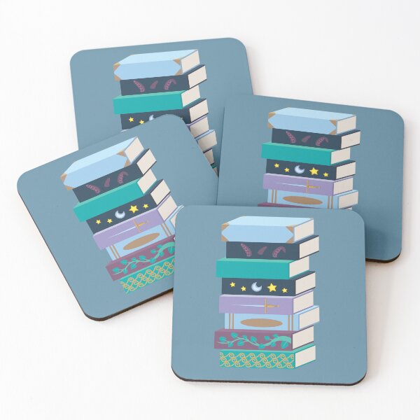 Item preview, Book stack of fantasy books designed and sold by NuranCawthorne.