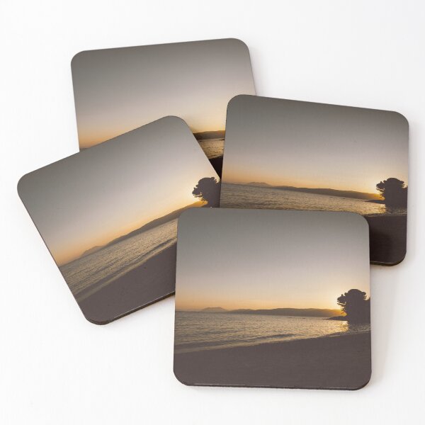 Item preview, Beautiful sunset over the Agia Eleni Beach, on the Mediterranean, Greece - Skiathos   designed and sold by skiathoscrafts.
